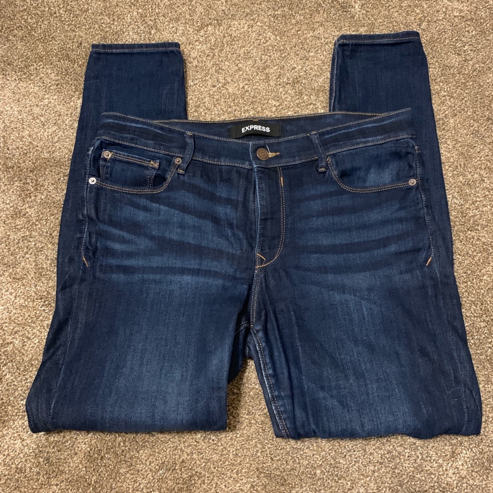 Express jean Legging 12R - dark wash